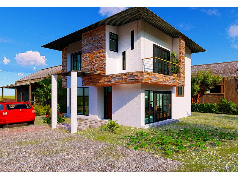 Construcción casa rural Ecuador