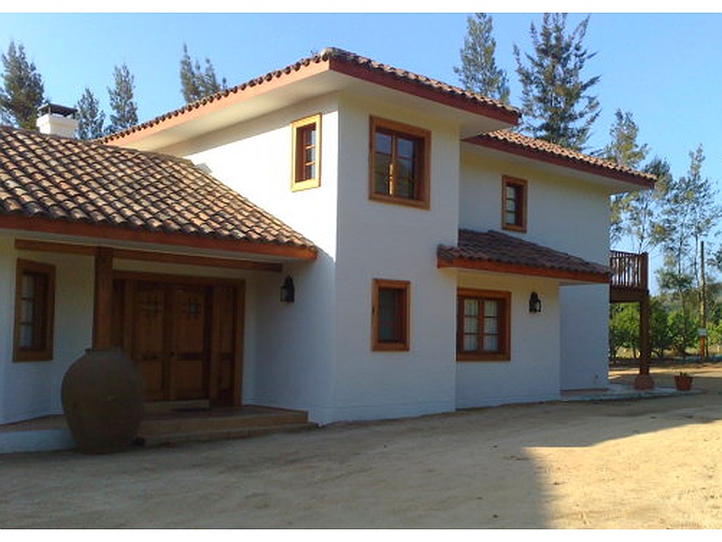 Construcción casa colonial Ecuador