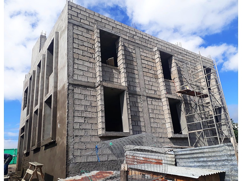 Construcción casa dos plantas Ecuador