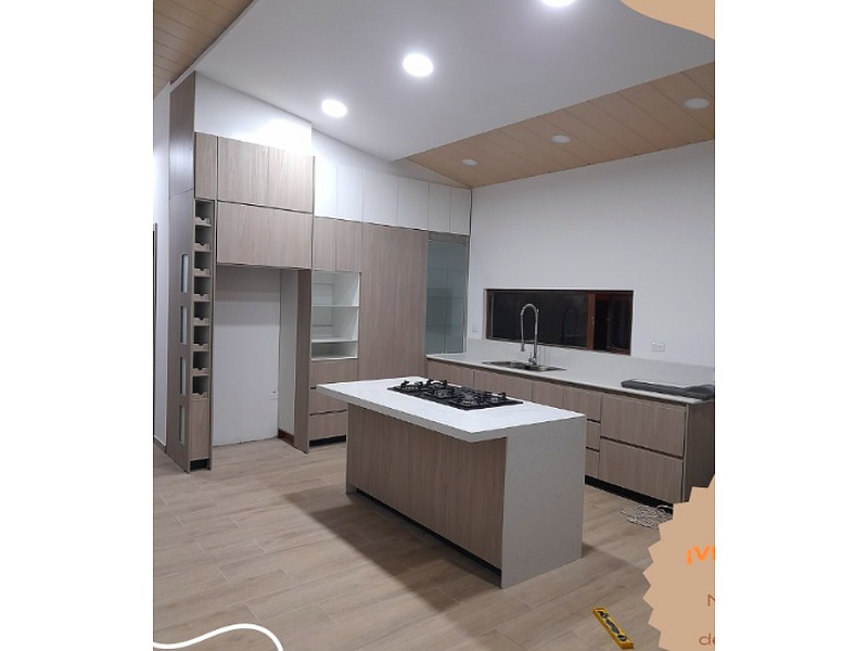 mueble de cocina con isla Ibarra