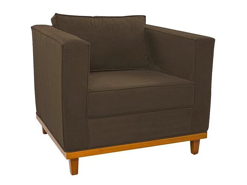 sillón café Ibarra