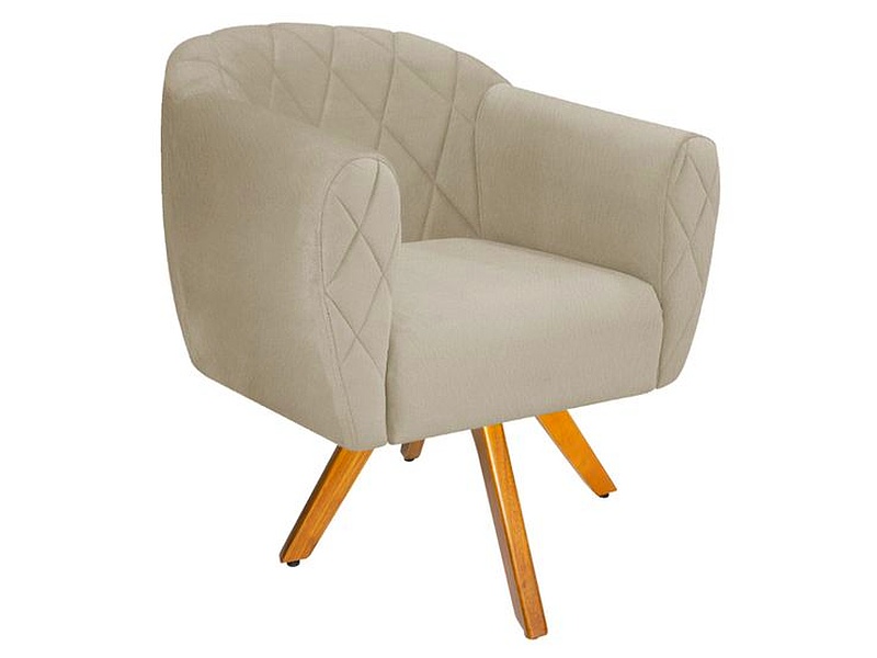 poltrona beige madera Ibarra