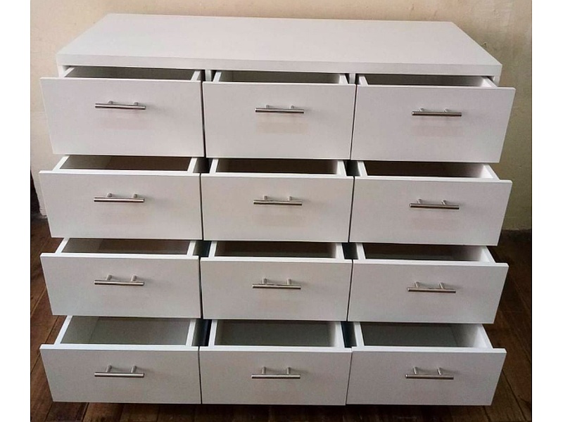 MUEBLE CAJONERA BLANCO QUITO