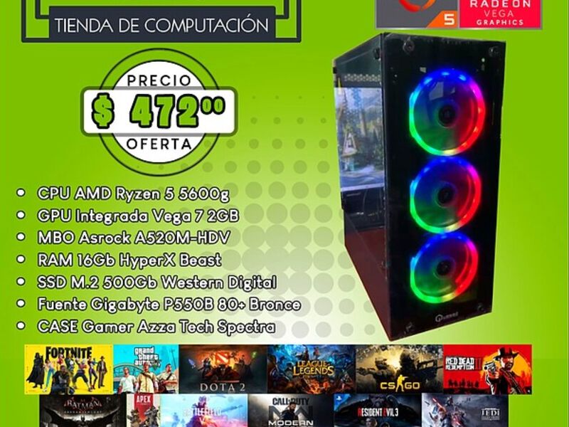PC gamer azza tech spectra Quito