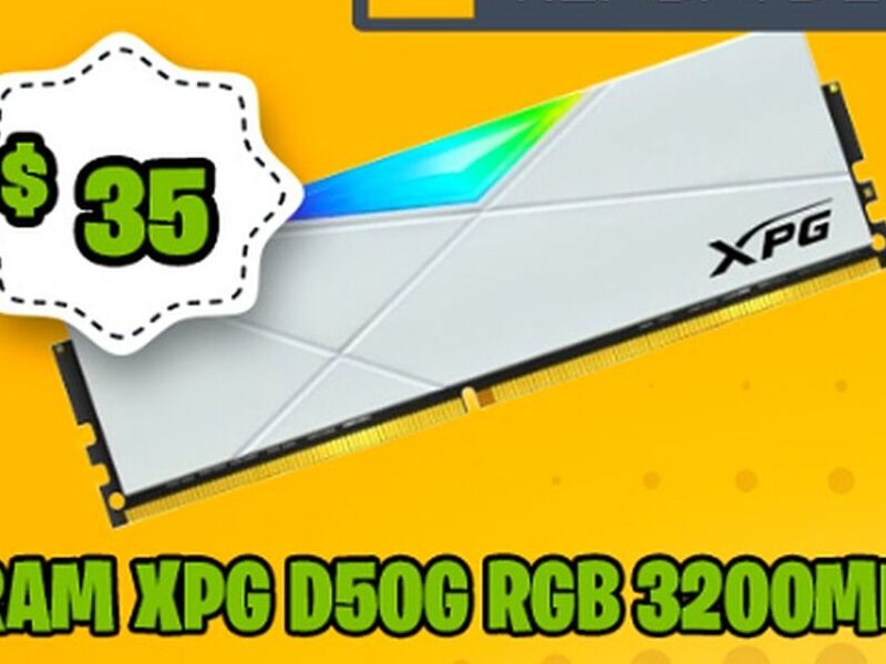 Ram XPG D50G RGB 3200MHZ Quito