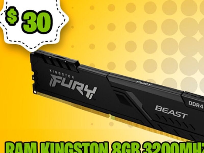 Ram kingstom 8GB 3200MHZ Quito