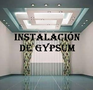Instalación Gypsum