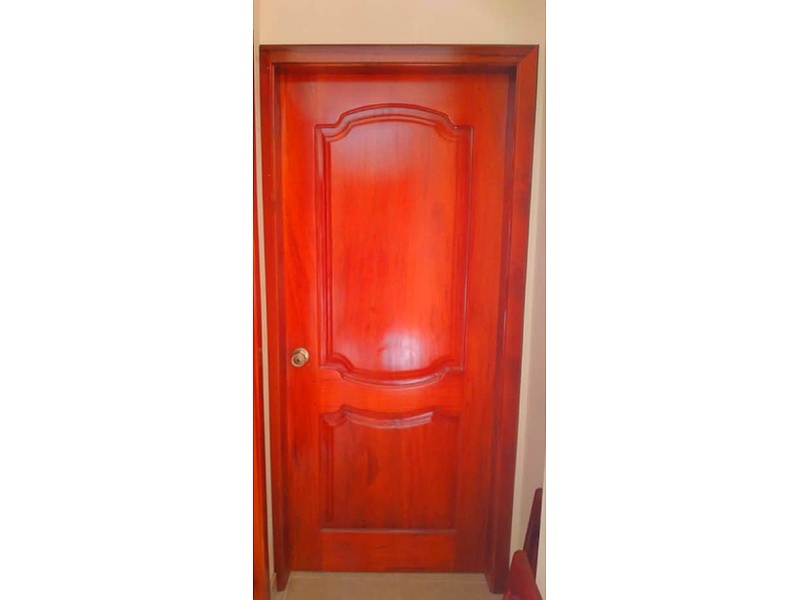 Puerta Madera Café Ecuador Muebleria AUZZ