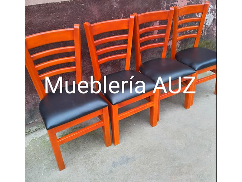 Silla Madera Café Ecuador Muebleria AUZZ