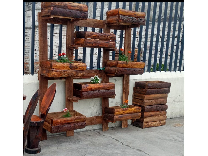estantería de exterior madera Ibarra