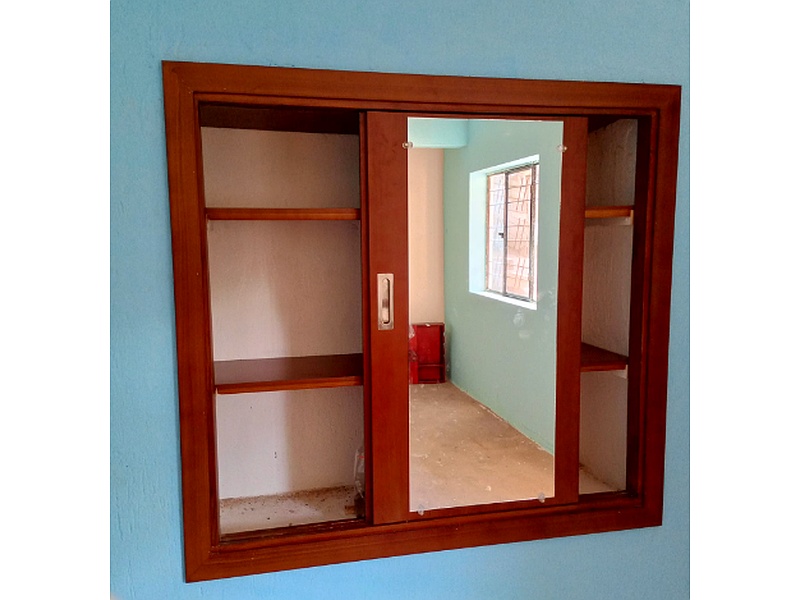 mueble auxiliar madera Ibarra