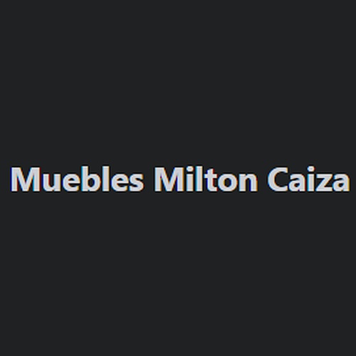 Muebles Milton Caiza
