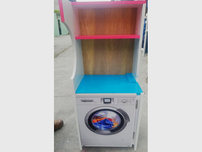 mueble lavadora juego niña ecuador
