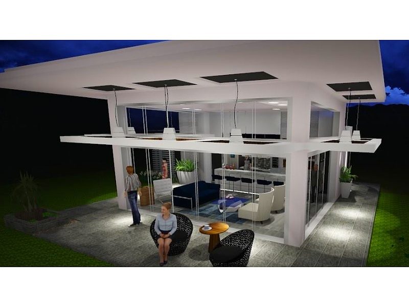 Diseño sala exterior Ecuador