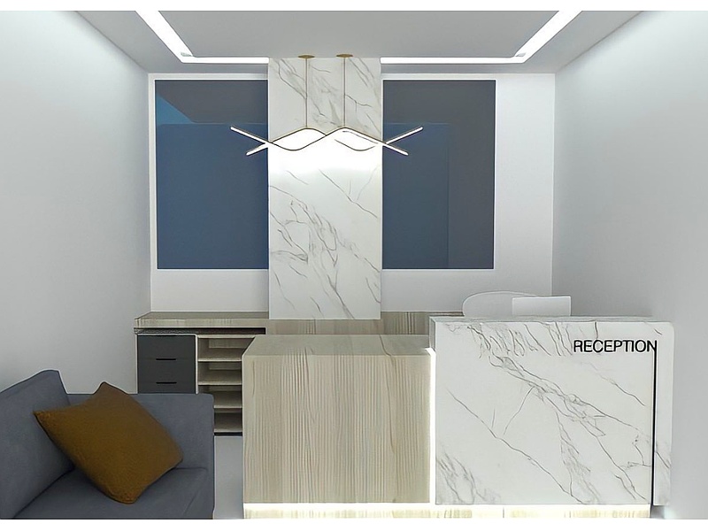 Diseño área recepción Ecuador