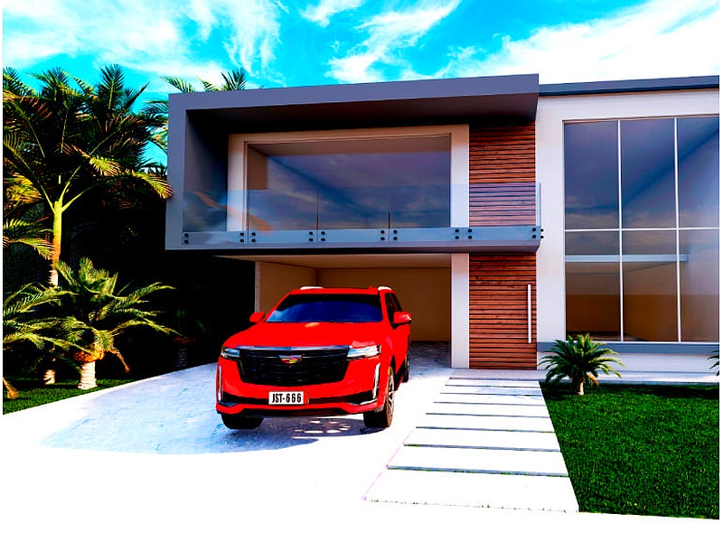 Construcción casa dos plantas Ecuador