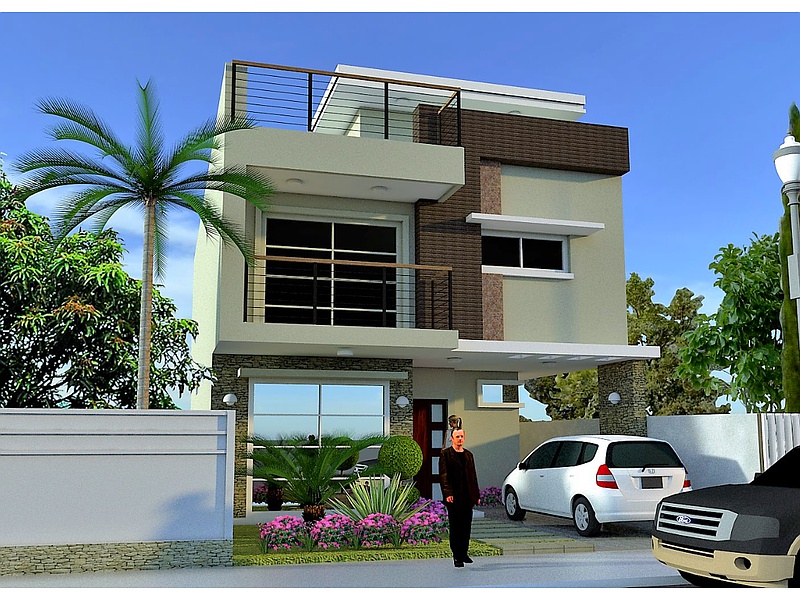 Construcción casa varios niveles Ecuador
