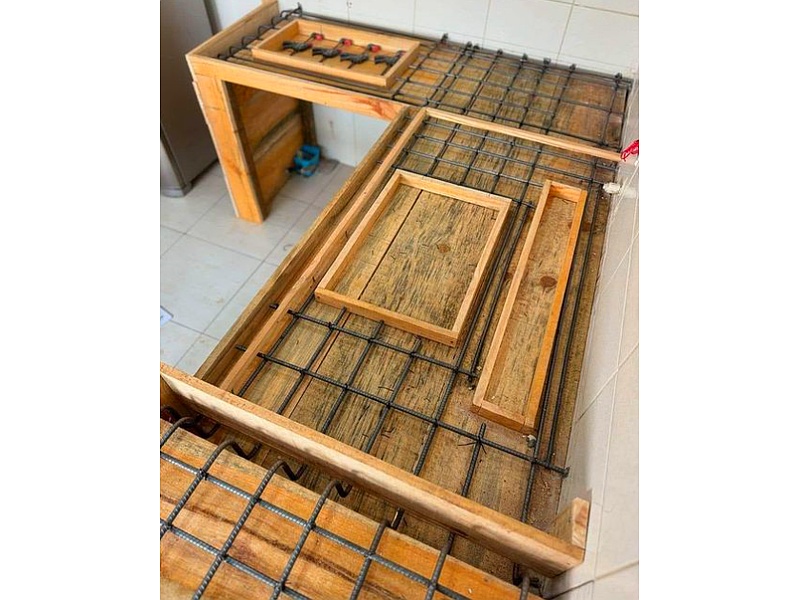 Encofrado cocina Ecuador