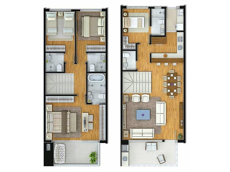Diseño plano casa Ecuador