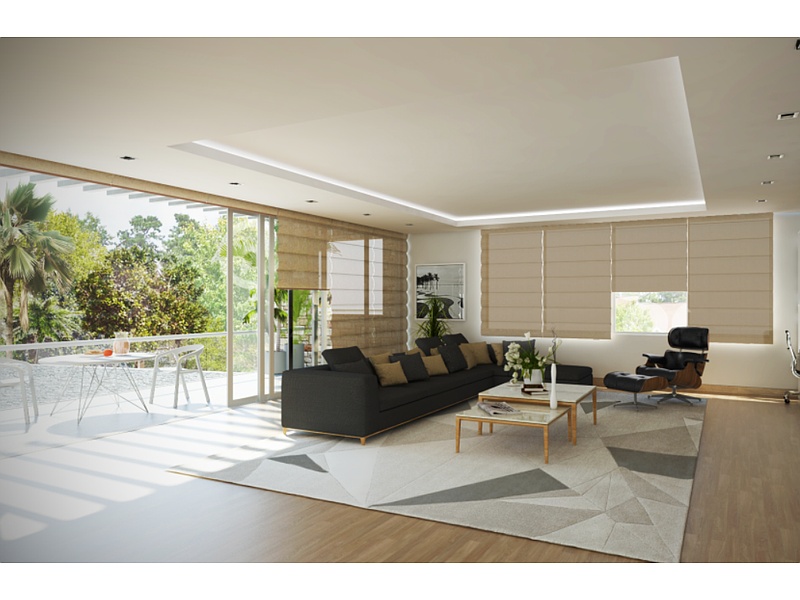 Diseño Sala Escandinava Ecuador