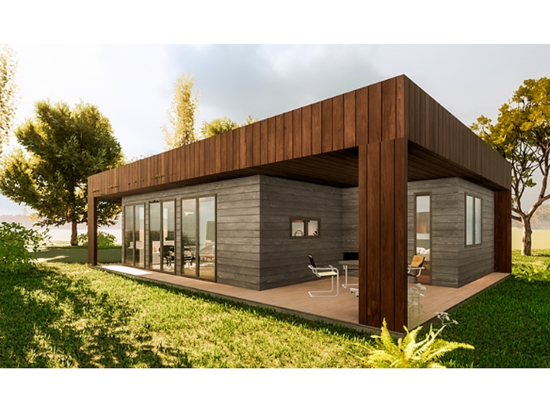 Construcción casa mediterráneo Ecuador