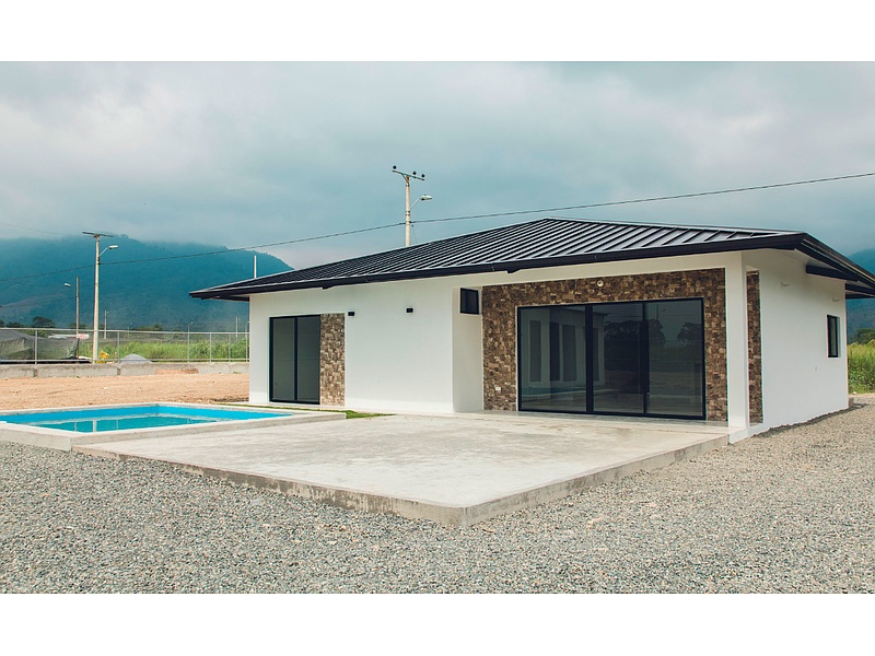 Construcción casa campo Ecuador