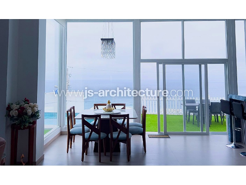 Diseño comedor escandinavo Ecuador