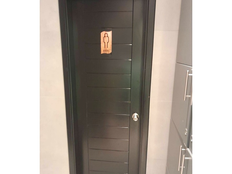 Puerta Madera Elegante Ecuador Soluelec