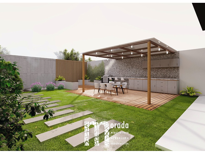 Diseño sala exterior Ecuador