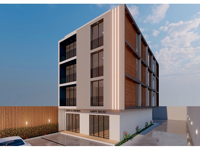 Construcción edificio residencial Ecuador