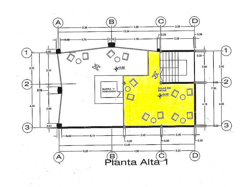 Diseño plano casa moderna una planta Ecuador