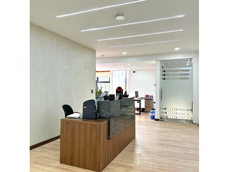 Diseño Oficina moderna abierta  Ecuador