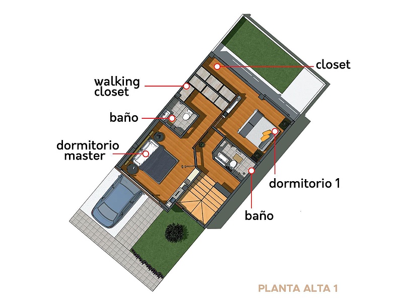 Maqueta arquitectónica Ecuador  