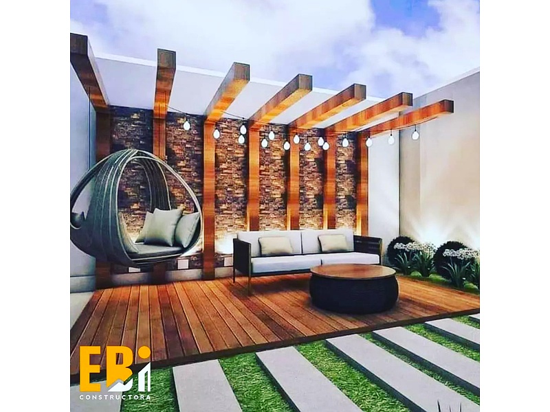 Diseño Sala Ecléctica externa  Ecuador