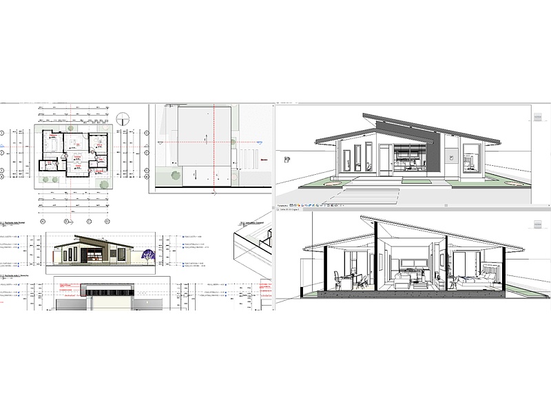 Diseño plano casa Ecuador