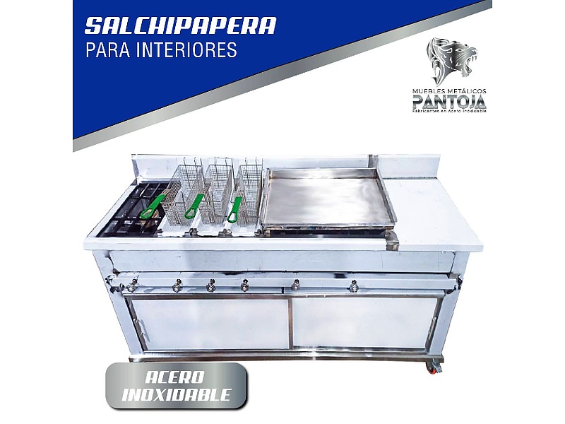 Salchipapera para interiores Ecuador Pantoja