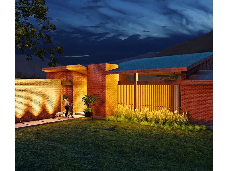 Construcción casa contemporánea Ecuador