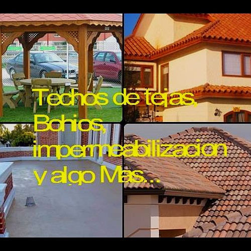 Construc techos Pérgolas, Tejas