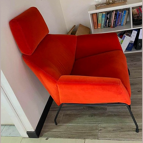 Sillón cómodo elegante