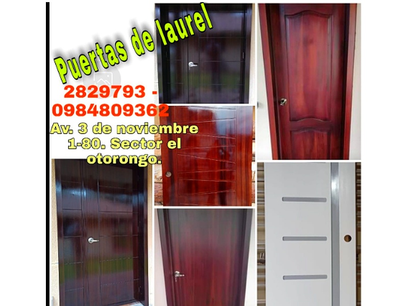 Puertas de laurel Cuenca 