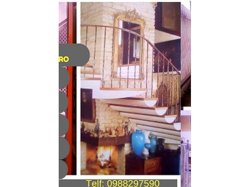 Pasamanos de aluminio Cuenca 