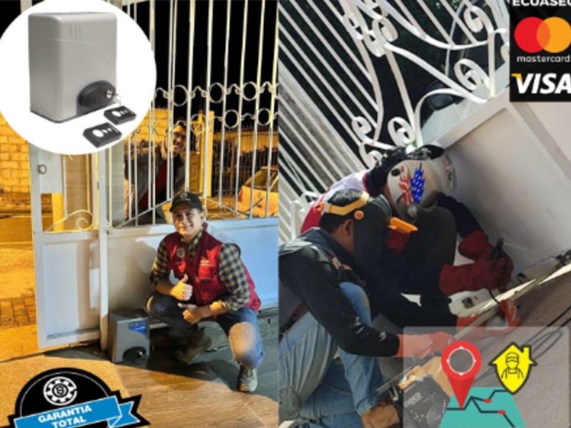 Instalación paneles centrales ecuador