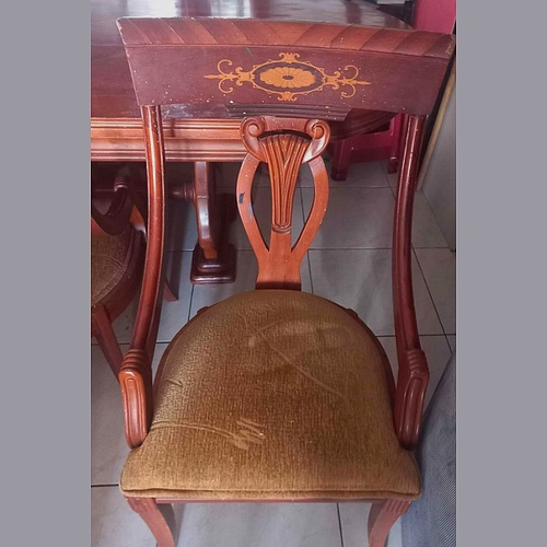 Silla de madera Ecuador