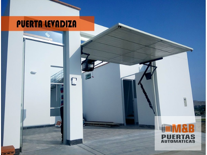 Puerta Garaje Automática Acero Ecuador