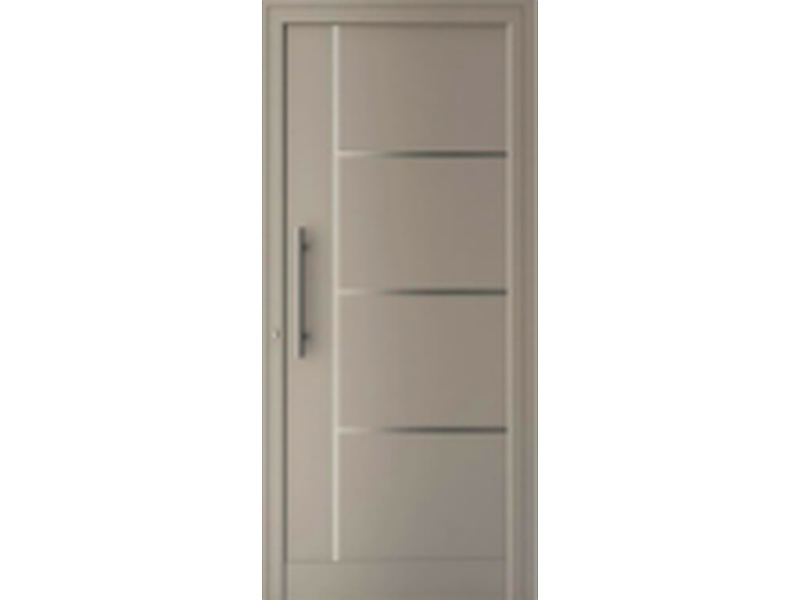 Puerta Principal Hierro Nogal Ecuador