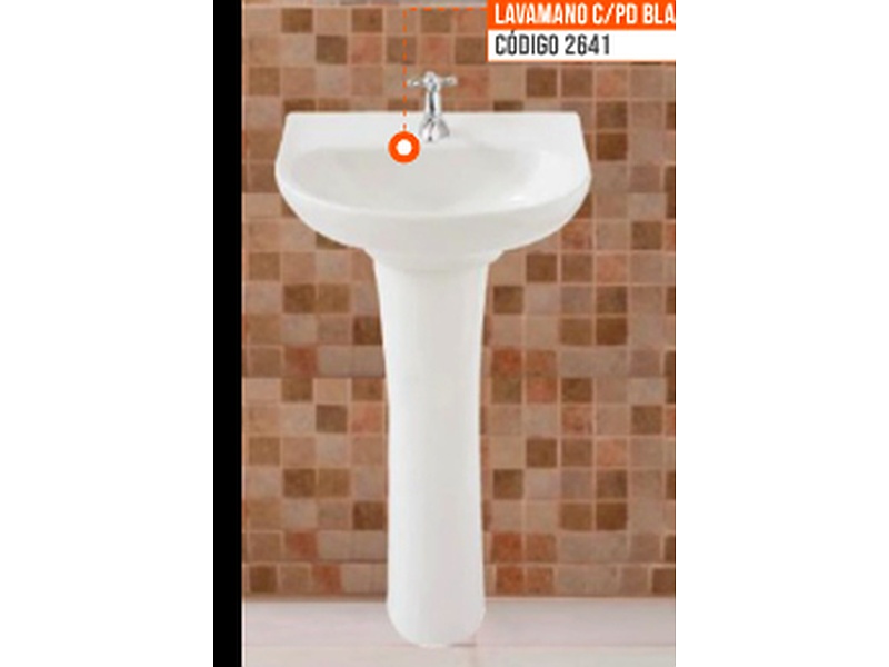 Lavamanos para baños color blanco Guayaquil 