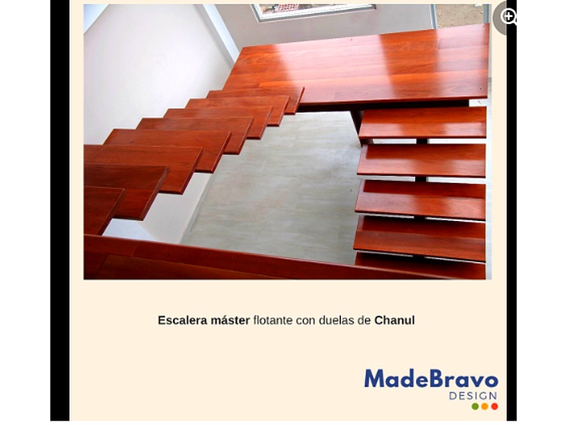 Escaleras máster flotante Guayaquil 