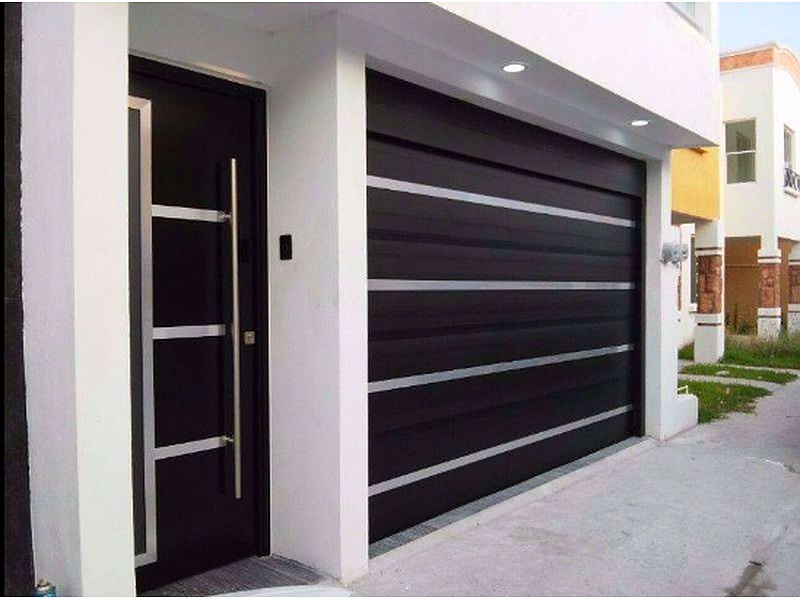 Puerta Garaje Industrial Acero Ecuador