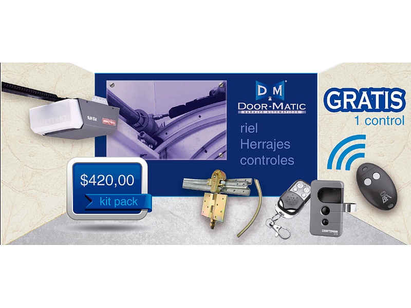 Kit Motor Garaje LiftTech Ecuador