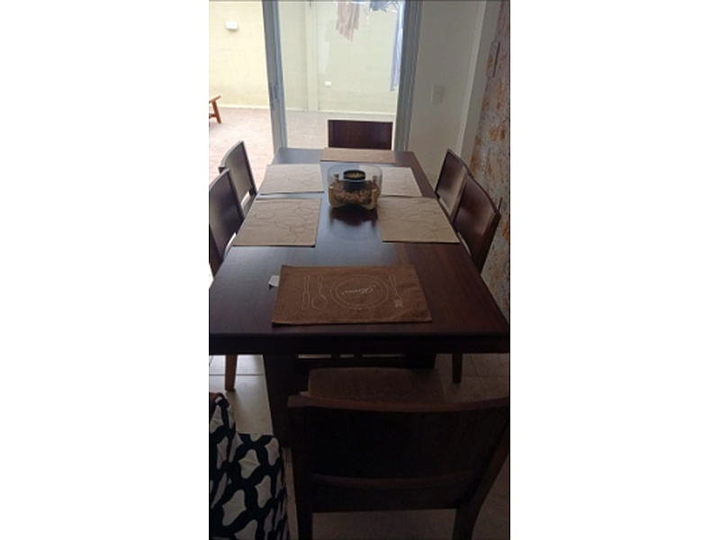 Mesa comedor 6p Oscuro Ecuador